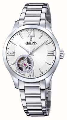 Festina Women's Automatic | Stainless Steel Bracelet | Silver Dial F20488/1