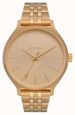 Nixon Clique | All Gold | Gold IP Steel Bracelet | Gold Dial A1249-502-00