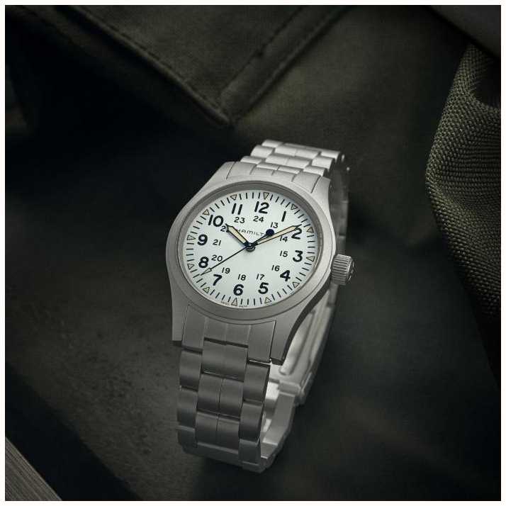 khaki field mechanical bracelet