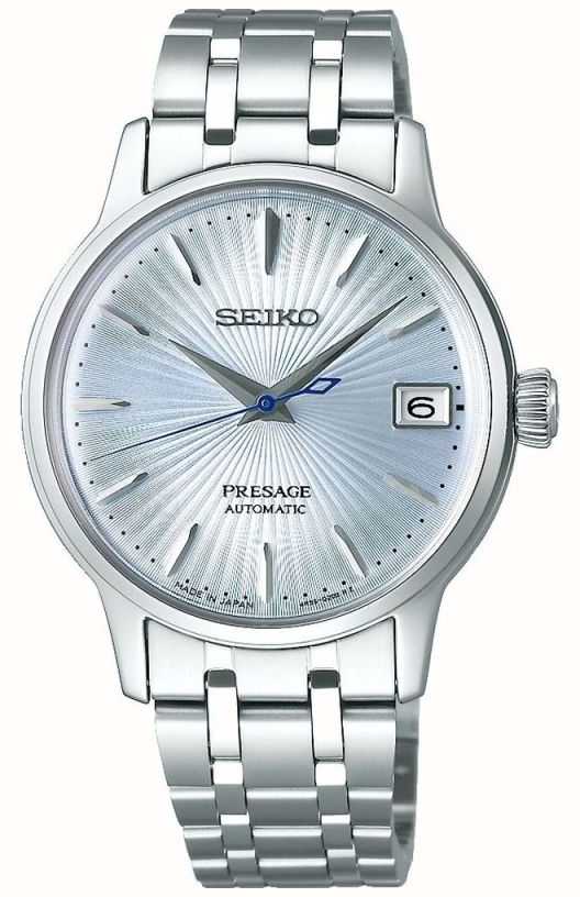 Seiko | Presage | Women's | Stainless Steel Bracelet | Blue Dial | SRP841J1  - First Class Watches™ USA