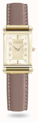 Herbelin Antarès | Taupe Leather Interchangeable Strap Only (Gold) BRAC.17048.20/P