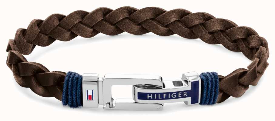 Tommy Hilfiger Casual | Brown Leather Bracelet 2790309