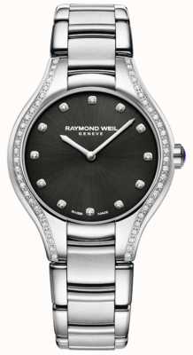 Raymond Weil Noemia | Women's Stainless Steel Bracelet | Diamond Dial 5132-STS-20081