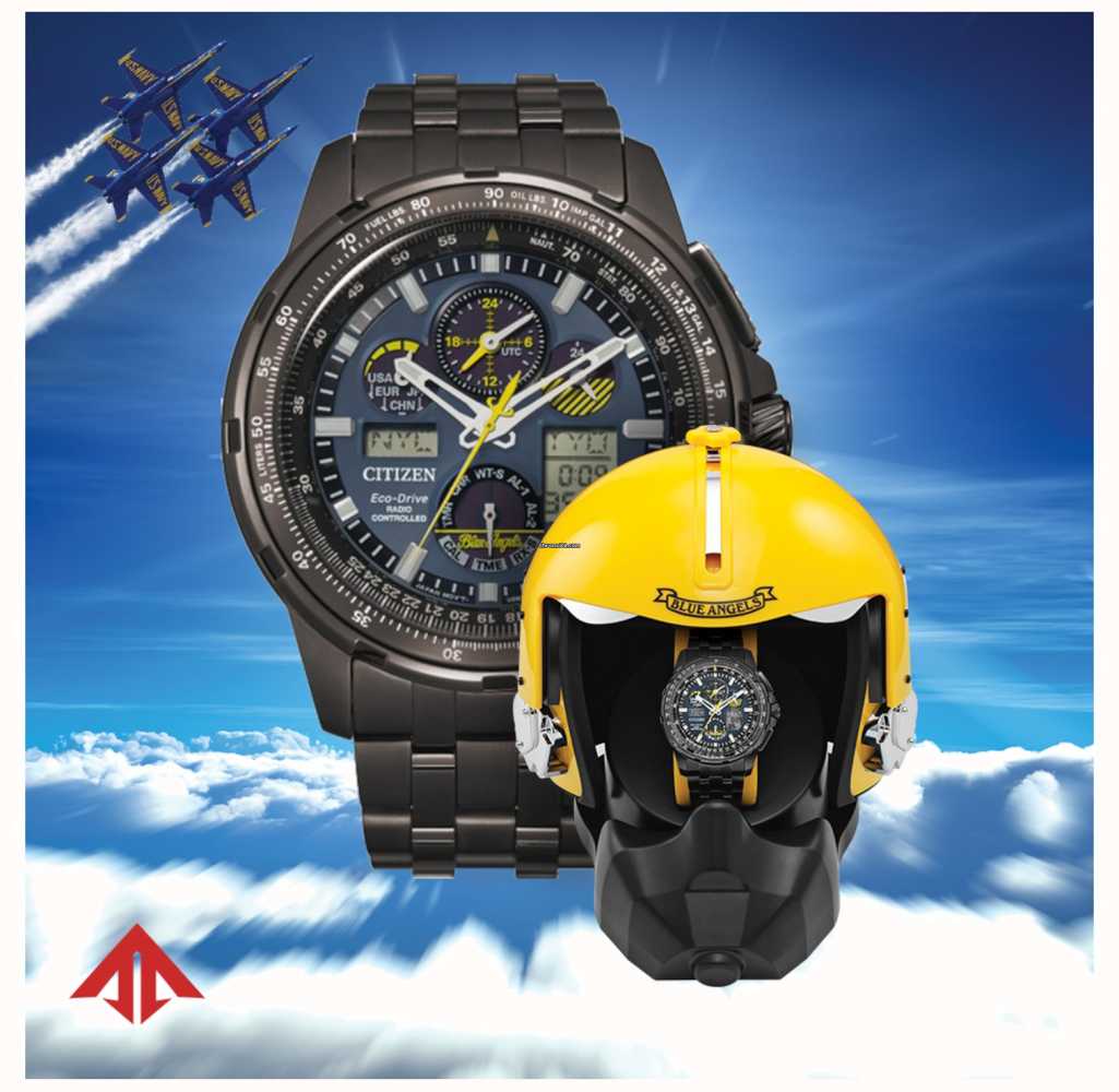 Citizen eco drive hotsell skyhawk blue angels manual