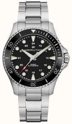 Hamilton Khaki Navy Scuba Automatic (43mm) Black Dial / Stainless Steel Bracelet H82515130