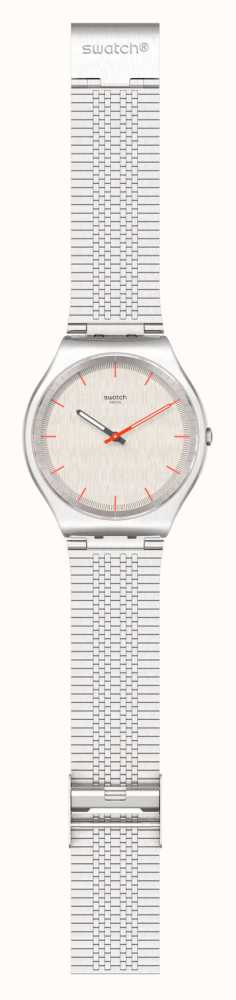 Swatch TIMETRIC, Grey Stainless Steel Bracelet