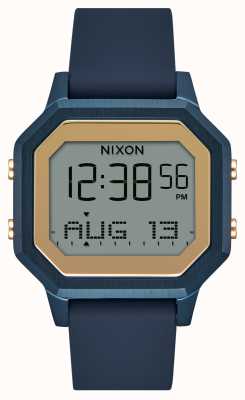 Nixon Siren SS Navy Silicone Strap Watch A1211-1859