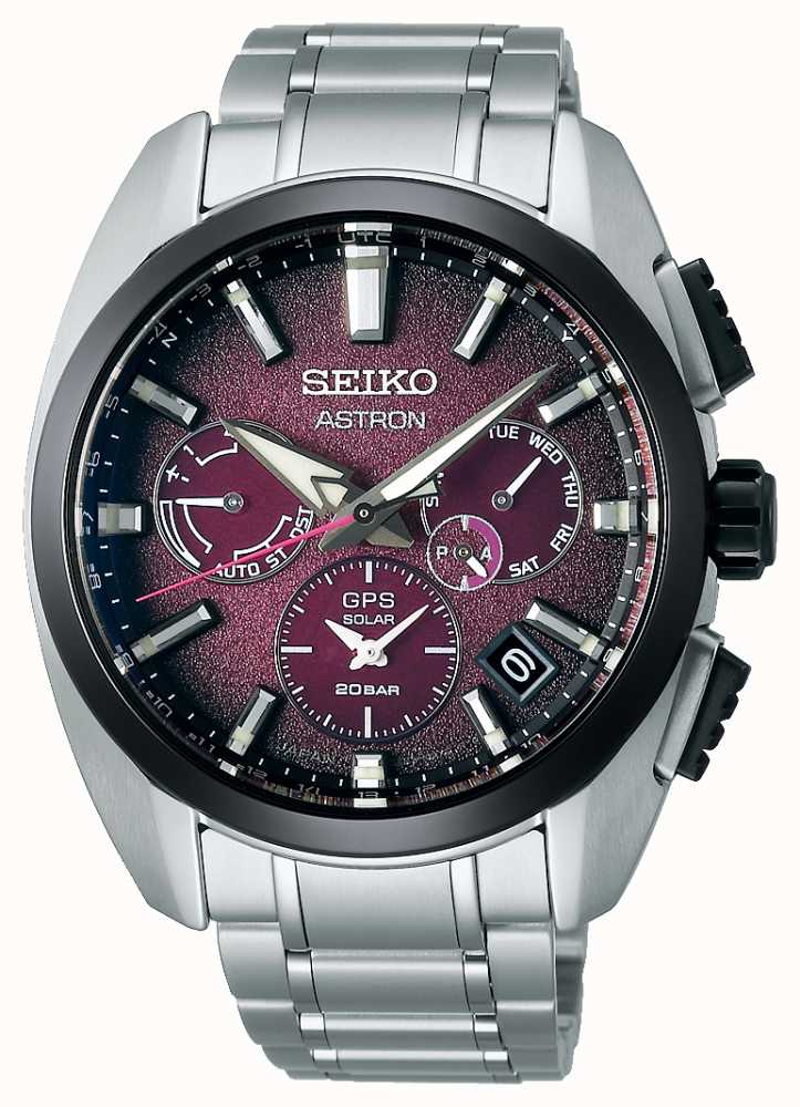 Seiko Astron Global Active TI Limited Edition Purple Dial SSH101J1 - First  Class Watches™ USA