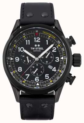 TW Steel Swiss Volante Black PVD Plated Stainless Steel SVS205