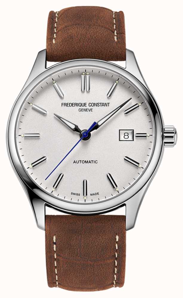 Frederique Constant Classic Index Automatic 40 Mm Brown Leather FC-303NS5B6  - First Class Watches™ USA