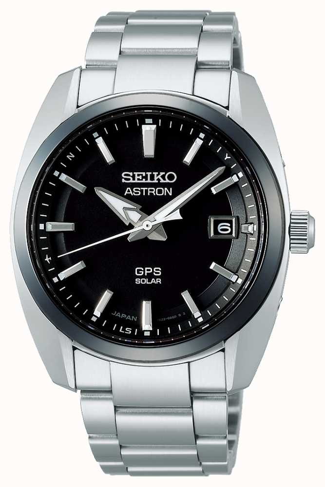 Seiko Astron GPS Solar 39mm Black Dial SSJ005J1 - First Class