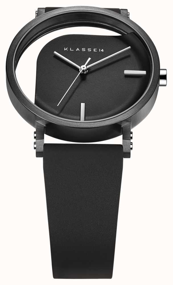 Klasse14 Imperfect Angle 40mm Black Silicone Strap