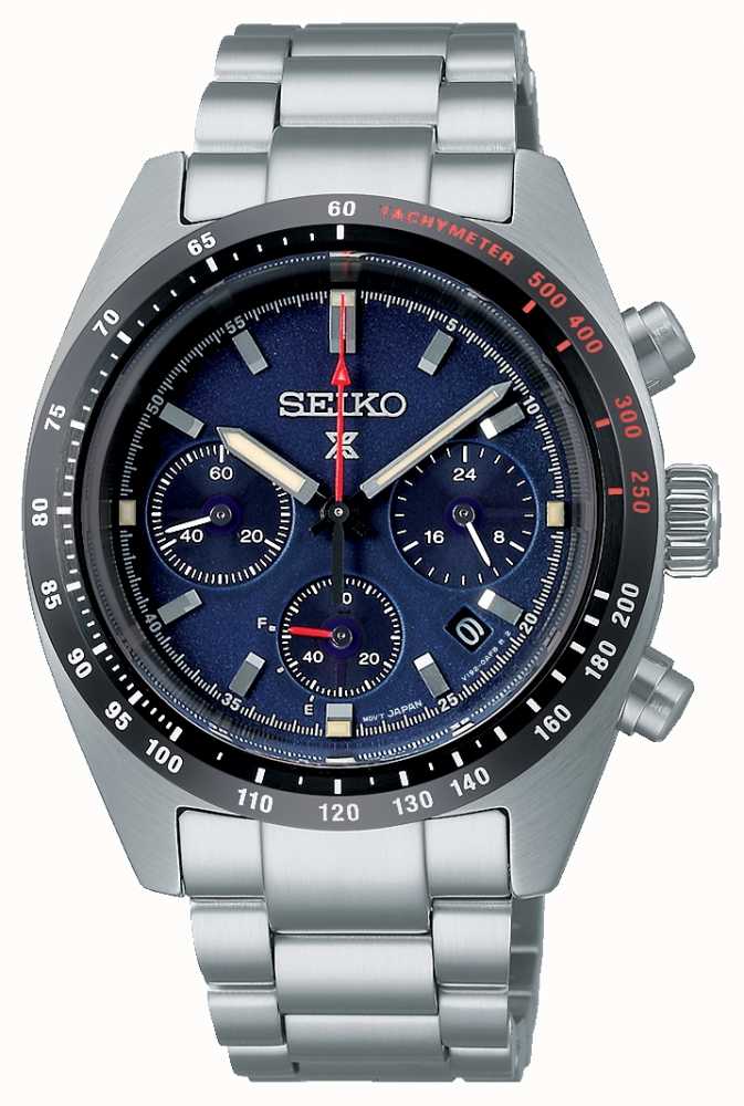 Seiko Prospex Speedtimer 1969 Reissue Solar Chronograph Watch SSC815P1 -  First Class Watches™ USA