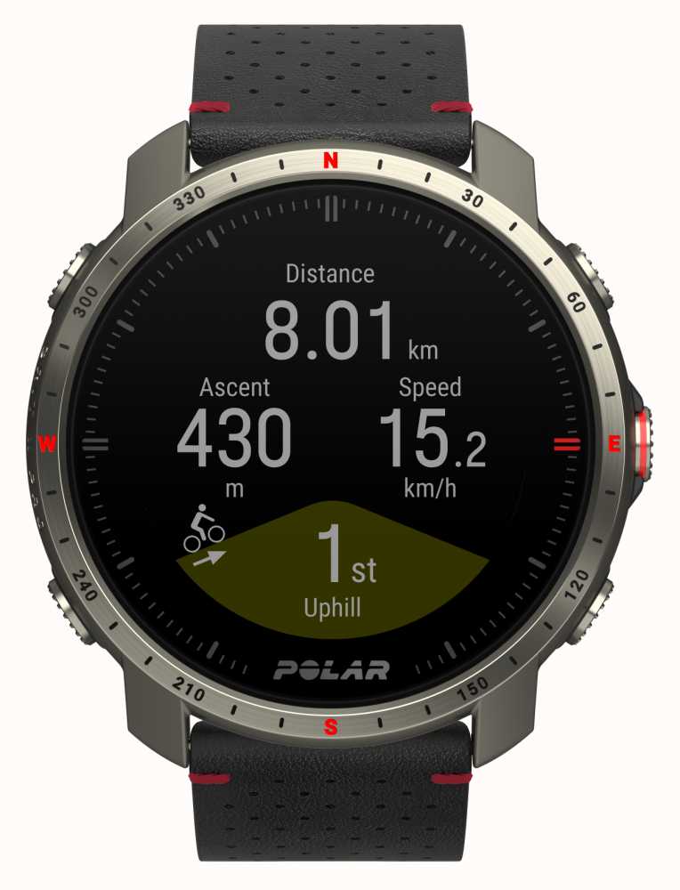 Polar Grit X Pro Titan Premium GPS Outdoor Multisport Training