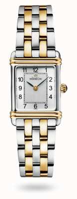 Michel Herbelin Art Deco Women's Two Tone Stainless Steel Watch 17478/T22B2T