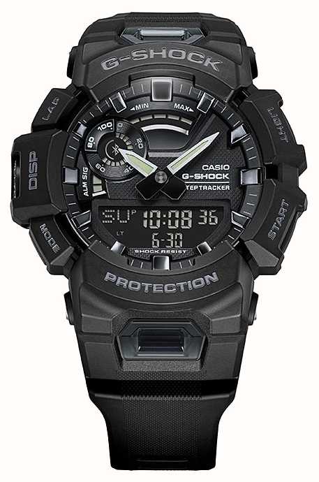 Casio G-Shock 49mm G-Squad Black Bluetooth Watch GBA-900-1AER