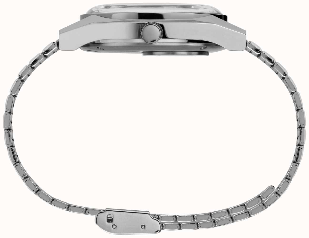 Timex Q Falcon Eye Stainless Steel Bracelet Green Dial TW2U95400 ...