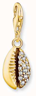 Thomas Sabo Charm Club | Shell | 18ct Yellow Gold Plated Sterling Silver 1895-414-14