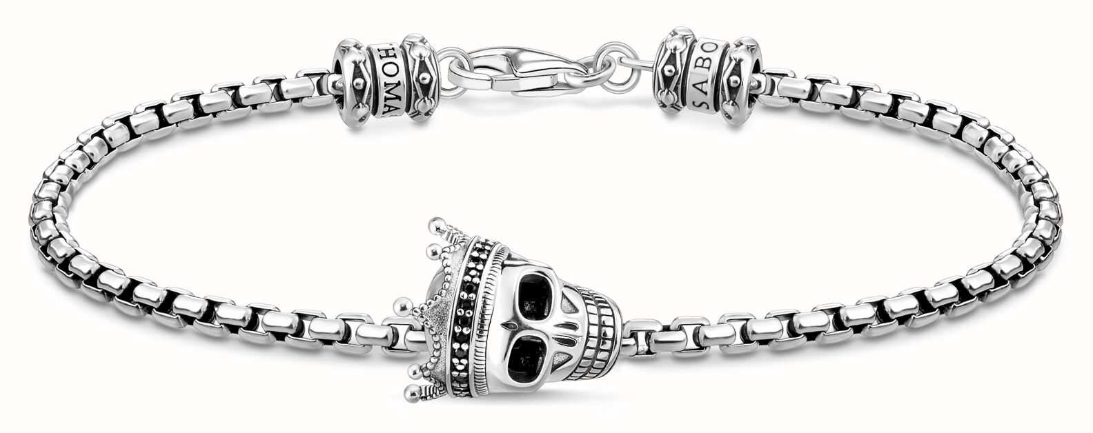 Skull Bones Sterling Silver Bracelet – GTHIC