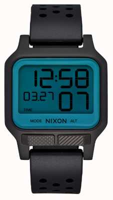 Nixon Heat Black / Aqua Positive Digital Watch A1320-5071-00