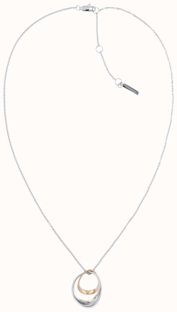Sterling Silver Interlocking Circles Necklace — Grace and Flora Nature  Jewellery