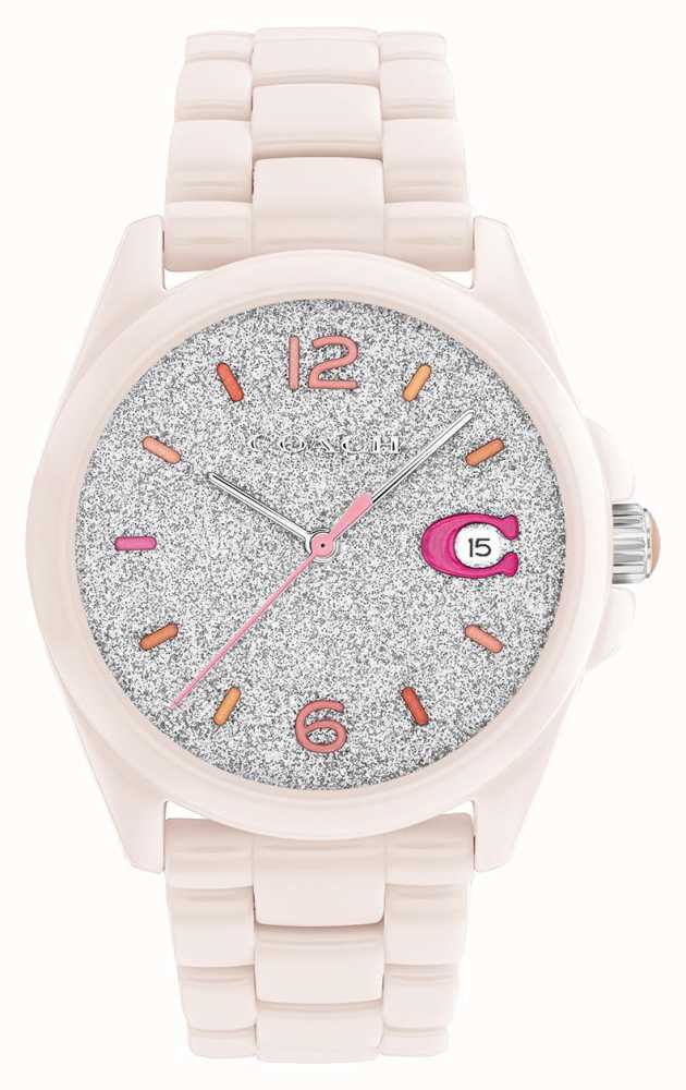 Coach Women's Greyson | Ceramic Case | Glitter Dial 14503939 - First Class  Watches™ USA