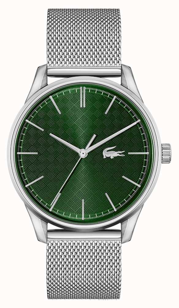 Begravelse Afståelse blødende Lacoste Men's Vienna | Green Dial | Steel Mesh Bracelet 2011189 - First  Class Watches™ USA