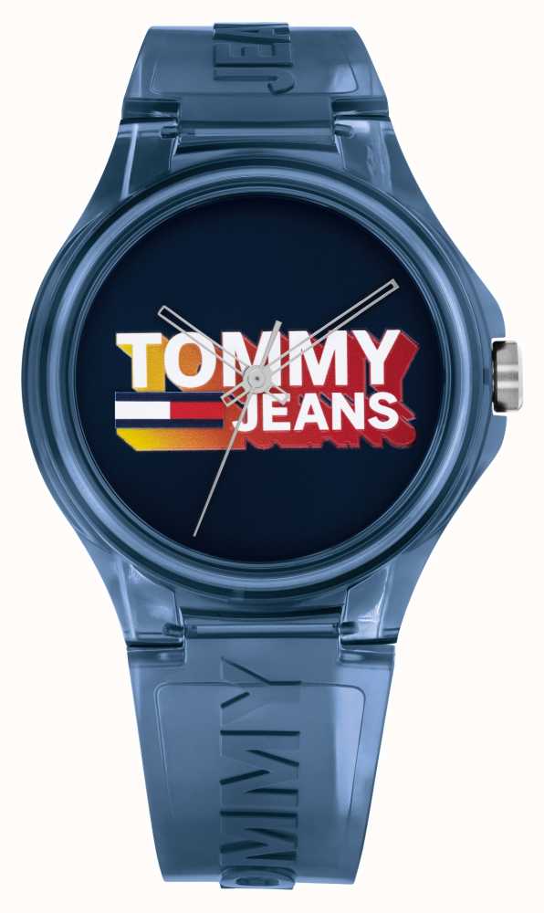 Tommy Jeans Berlin Men's Blue Silicone Watch 1720028 - First Class