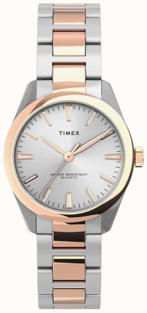 Timex Analog Silver Dial Men's Watch-TWEG18402 : Amazon.in: Watches-cokhiquangminh.vn