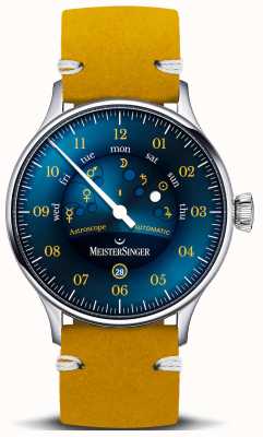 MeisterSinger Limited Edition Astroscope Yellow Leather S-AS918