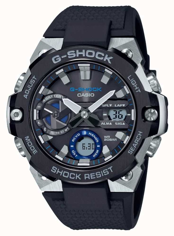 Casio G-Shock 2022 Fire Package Series Blue Details GST-B400FP-1A2ER