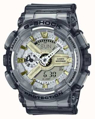 Casio G-Shock Skeleton Grey Watch GMA-S110GS-8AER