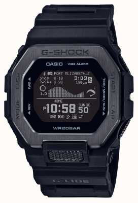 Casio G-Shock G-Glide Black Monochrome Watch GBX-100NS-1ER