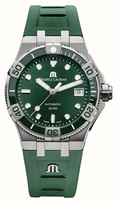 Maurice Lacroix Aikon Venturer USA - AI6057-SSL50-630-5 First Green Watches™ Green / Automatic (38mm) Class Dial
