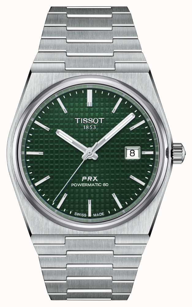 T-Classic PRX 40mm Mens Watch Green