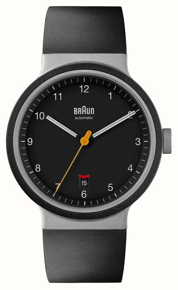 BRAUN – Gents BN0035 Classic Chronograph Watch Black Leather Strap |  Highsnobiety Shop