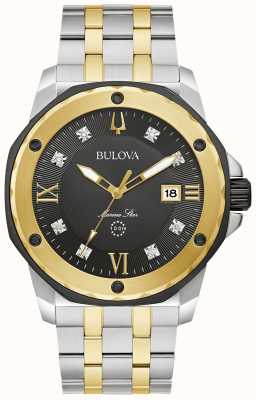 Bulova Jet Star (40mm) 96B415 First Watches™ Dial Class Grey USA Stainless Steel Bracelet / 