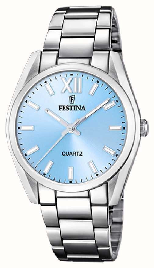 nederlaag kiezen Commissie Festina Women's | Blue Dial | Stainless Steel Bracelet F20622/3 - First  Class Watches™ USA
