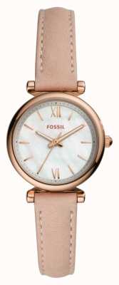 Fossil Women's Carlie Automatic | Rose Gold Open Heart Dial | Rose