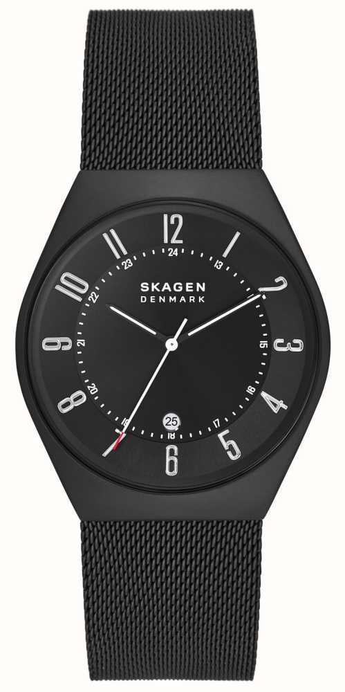 Amazon.com: Skagen Men's Sundby Quartz Analog Stainless Steel and Mesh Watch  Mens Torben Black Beaded Bracelet : Clothing, Shoes & Jewelry