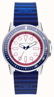AX2751 Exchange Class | Stainless Watches™ - Dial Mesh USA Blue First Armani Day/Date Blue Steel