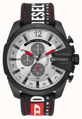 Diesel Men\'s TIMEFRAME Black-Plated Class DZ4598 Watches™ Steel Stainless USA First - Watch