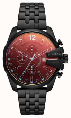 Diesel Baby Chief Chronograph Watches™ Black DZ4592 Leather Watch First - USA Class