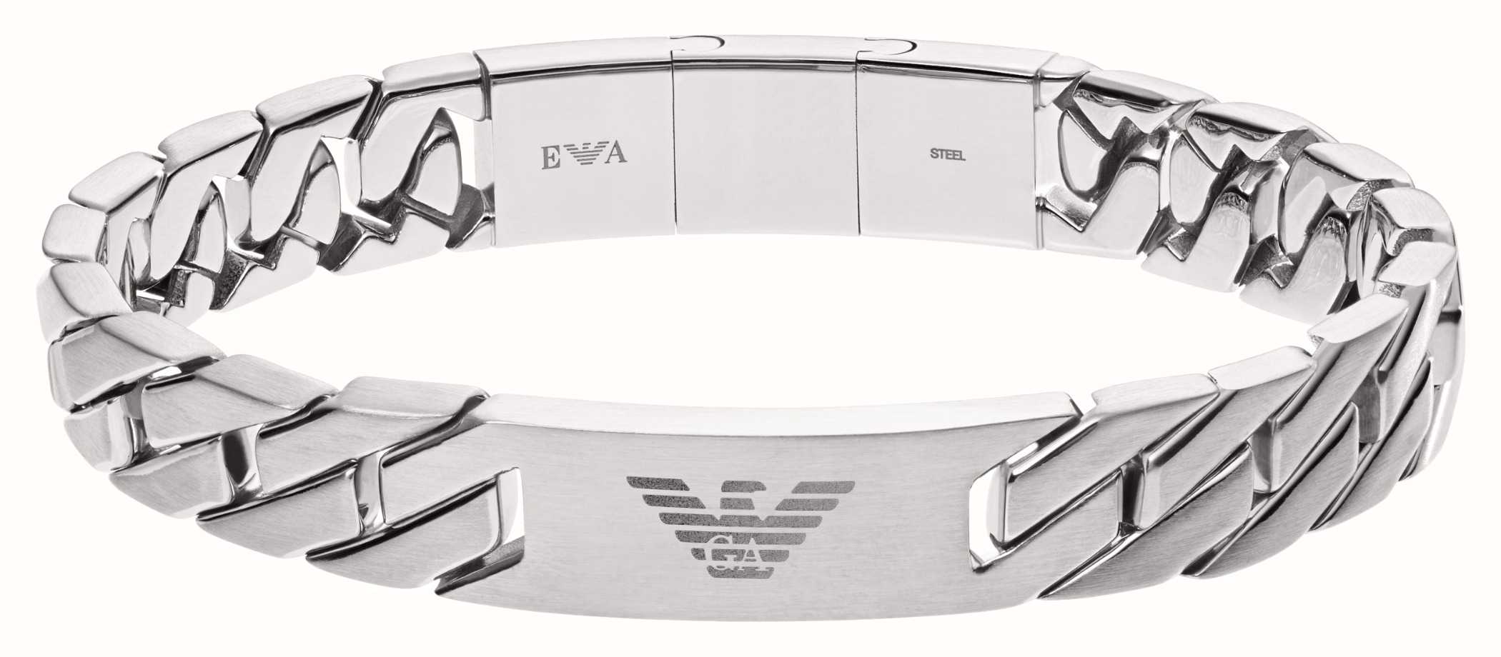 Emporio Armani Men's Stainless Steel Logo Bracelet EGS2435040 - First Class  Watches™ USA