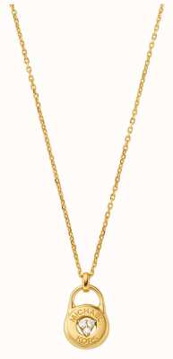 Michael Kors KORS BRILLIANCE | Gold Plated Sterling Silver Necklace MKC1573AN710