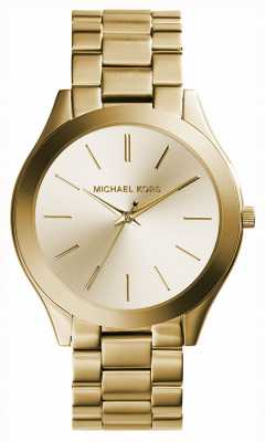 Mesh Watches™ Slim Runway Bracelet Black MK9060 Kors USA | - Steel Black Chronograph First | Dial Class Michael