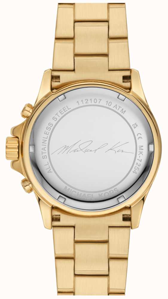 Michael Kors Everest Women\'s Gold-Toned Crystal Set Bracelet MK7254 - First  Class Watches™ USA