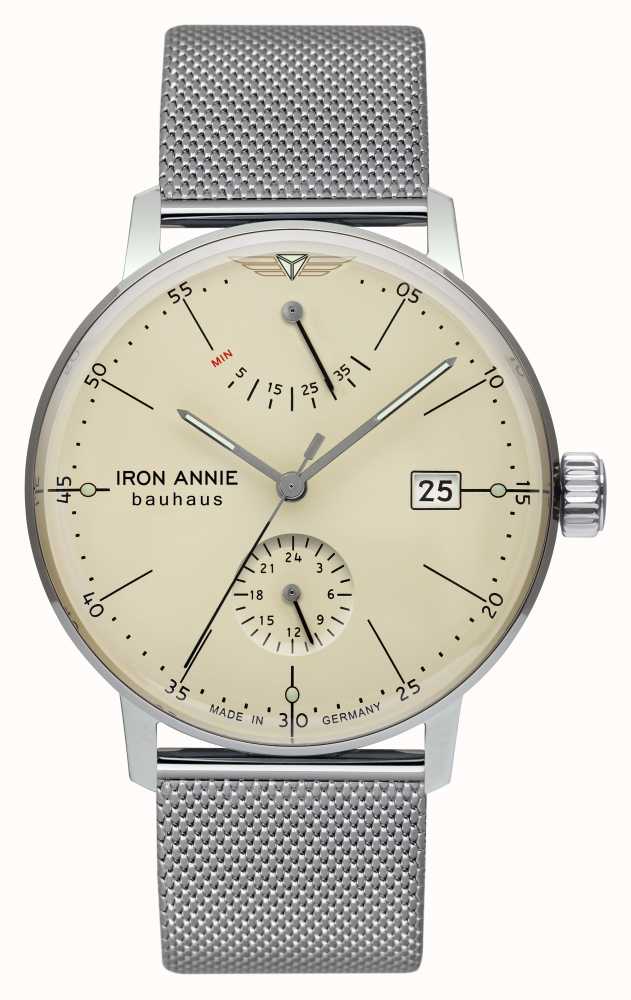 Men\'s First 5060M-5 USA Annie Mesh Bauhaus Watches™ - Automatic Class Annie Iron Iron