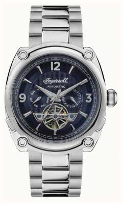 Ingersoll The Michigan Blue Dial Stainless Steel Watch I01107