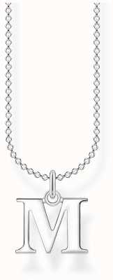 Thomas Sabo Sterling Silver Necklace | 'M Charm KE2022-001-21-L45V